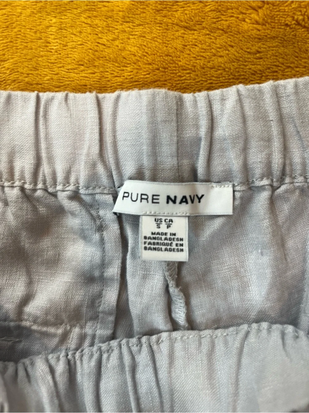 Relaxed Light Gray Drawstring Joggers for Men